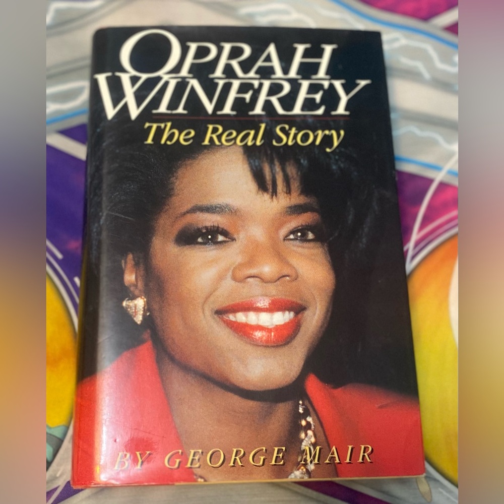Oprah Winfrey: The Real Story By George Mair Hardcover Book